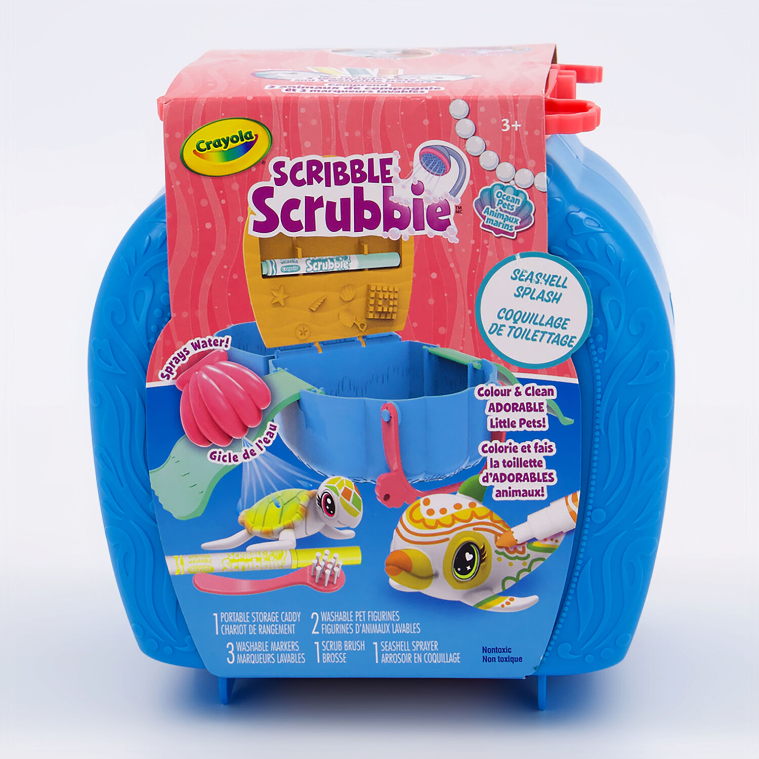 Crayola Scribble Scrubbie Seashell Splash in White