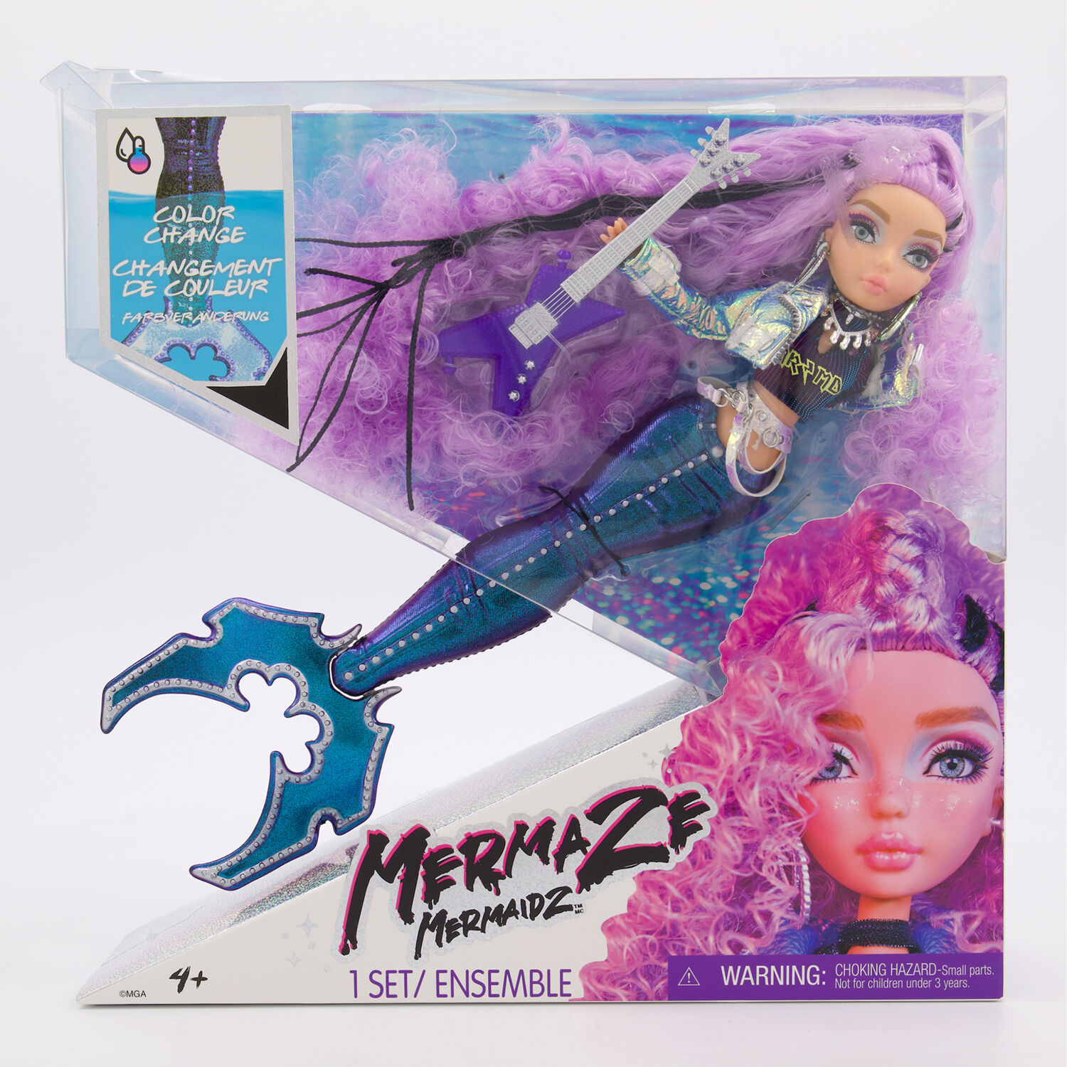 Mermaze Mermaidz Colour Change Fashion Doll Riviera