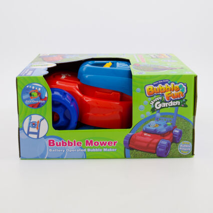 Multicolour Pretend Play Bubble Mower - Image 1 - please select to enlarge image