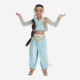 Blue & Gold Arabian Genie Costume - Image 1 - please select to enlarge image