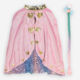 Pink & Blue Reversible Princess & Mermaid Cape - Image 3 - please select to enlarge image