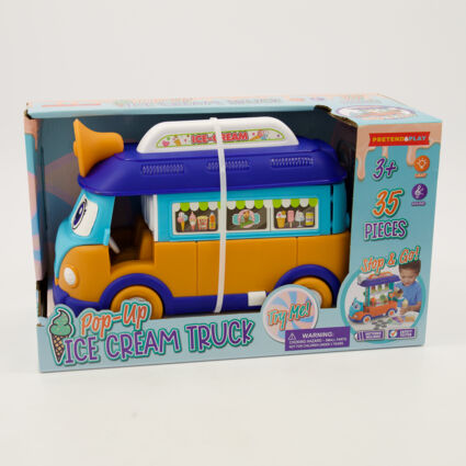 Pop Up Ice Cream Truck Set  - Image 1 - please select to enlarge image