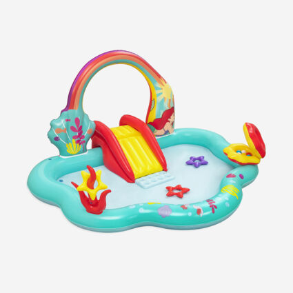 Multicolour Mermaid Inflatable Play Centre - Image 1 - please select to enlarge image