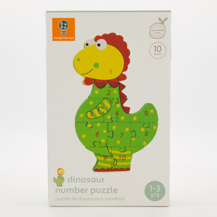 Dinosaur Number Puzzle  - Image 1 - please select to enlarge image