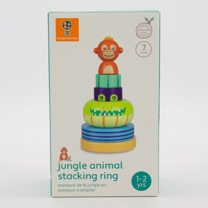 Jungle Animal Stacking Ring  - Image 1 - please select to enlarge image