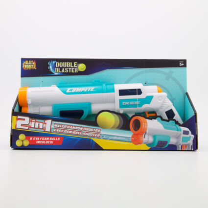 White 2in1 Double Blaster - Image 1 - please select to enlarge image