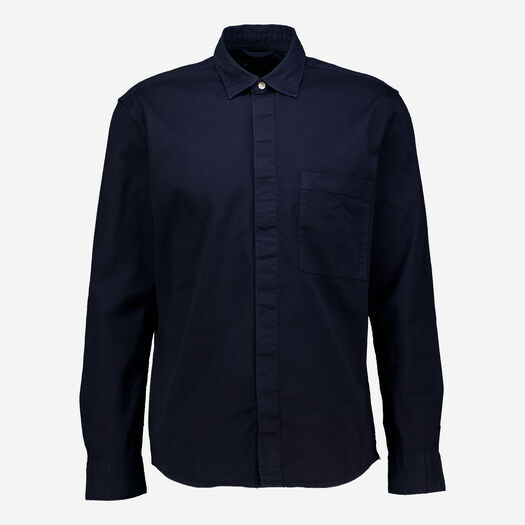 Dunkelblaues Jeans-Shacket - Bild 1 - bitte auswählen, um das Bild zu vergrößern