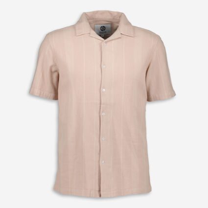 Pink Striped Casual Shirt - Image 1 - please select to enlarge image