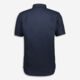 Navy Oxford Short Sleeve Shirt - Image 2 - please select to enlarge image