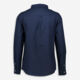 Navy Oxford Long Sleeve Casual Shirt - Image 2 - please select to enlarge image