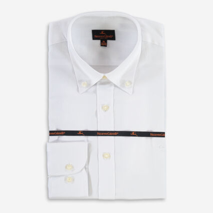 White Formal Shirt - Image 1 - please select to enlarge image