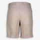 Oatmeal Linen Shorts - Image 2 - please select to enlarge image