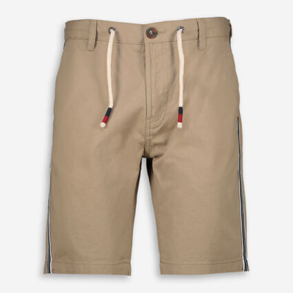 Beige Seacliffe Shorts - Image 1 - please select to enlarge image