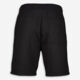 Black Drawstring Linen Blend Shorts - Image 2 - please select to enlarge image