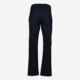 Dark Navy Straight Trousers  - Image 2 - please select to enlarge image