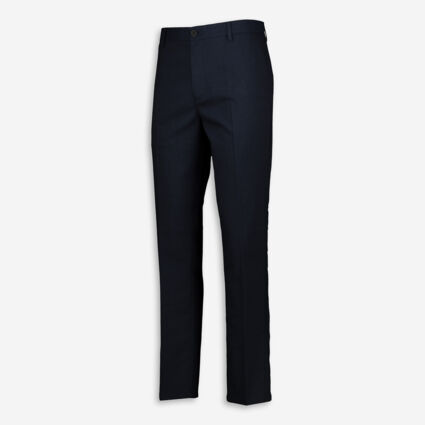 Navy Tailored Trousers  - Image 1 - please select to enlarge image