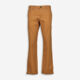Brown Straight Fit Chinos - Image 2 - please select to enlarge image
