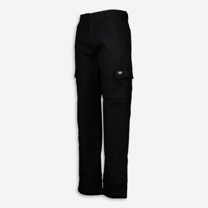 Black Everyday Straight Leg Trousers - Image 1 - please select to enlarge image