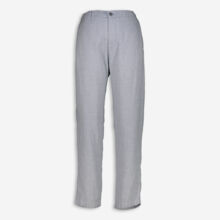 Blue Straight Fit Trousers