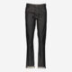 Black Exposed Seam Slim Jeans  - Image 1 - please select to enlarge image