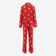 Red Teddy Graphic Long Pyjama Set - Image 3 - please select to enlarge image