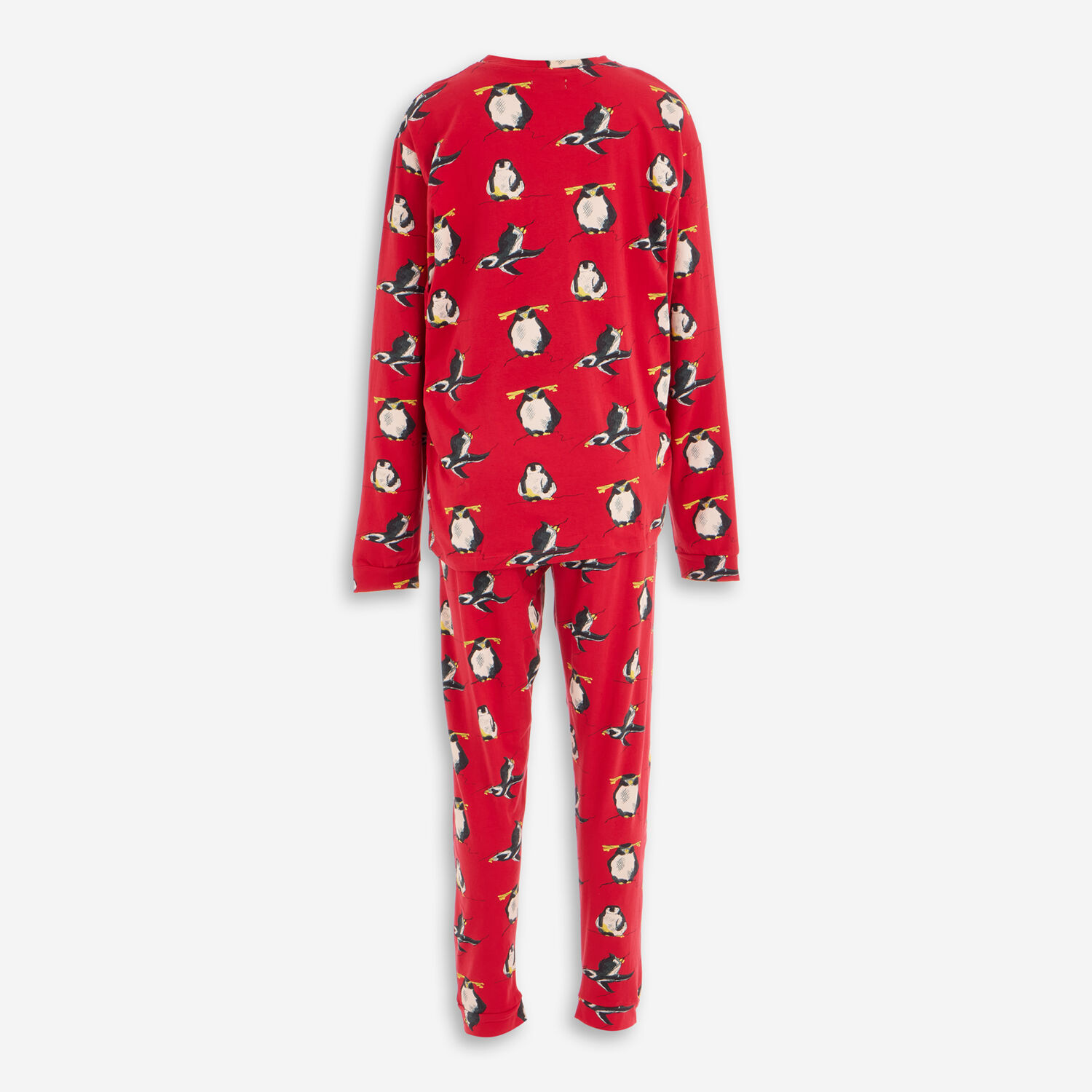 Women's Red Penguin Matching Pyjamas - TK Maxx UK