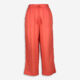 Coral Linen Blend Trousers - Image 1 - please select to enlarge image