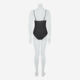 Black Ribbed Swimming Costume  - Image 2 - please select to enlarge image