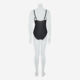 Black Twist Side Control Swimming Costume  - Image 2 - please select to enlarge image