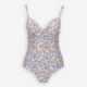 Multicolour Terrazzo Swimsuit - Image 1 - please select to enlarge image