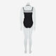 Black Two Piece Swim Suit Set - Image 2 - please select to enlarge image