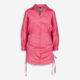 Pink Mini Shirt Dress - Image 1 - please select to enlarge image