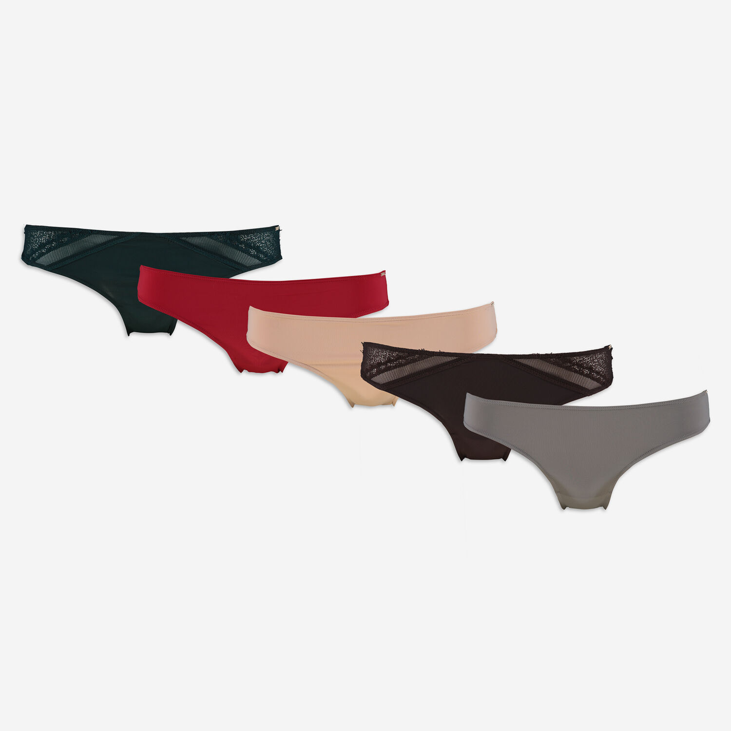 Five Pack Multicolour Briefs - TK Maxx UK