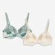 Two Pack Cream & Blue Push Up Bras - Image 2 - please select to enlarge image