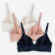 Three Pack Multicoloured Push Up Bras - Image 2 - please select to enlarge image