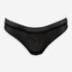 Black Mesh Patterned Knickers - Image 1 - please select to enlarge image