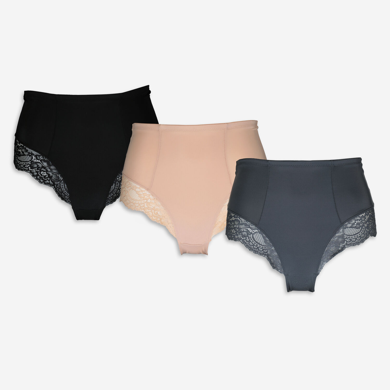 3 Pack Nude Tone Shaping Briefs