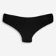 Black Spot Lace Brazilian Knickers  - Image 1 - please select to enlarge image
