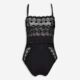 Black Lace Bodysuit - Image 2 - please select to enlarge image