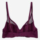 Dunkelvioletter BH mit Spitze - Bild 2 - bitte auswählen, um das Bild zu vergrößern