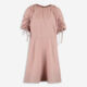 Pink Puff Sleeve Mini Dress - Image 1 - please select to enlarge image