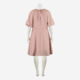Pink Puff Sleeve Mini Dress - Image 2 - please select to enlarge image