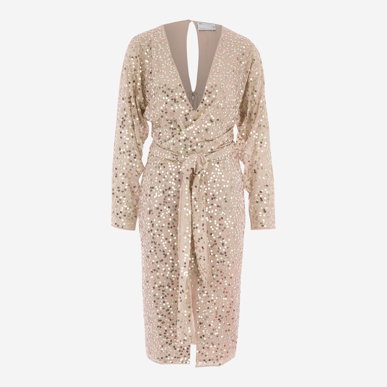 asos large sequin dress ASOS DESIGN all over sequin long sleeve wrap front detail maxi dress in emerald green