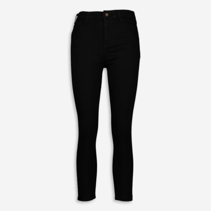 Black Skinny Fit Denim Jeans - Image 1 - please select to enlarge image