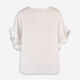White Frill Sleeve Top - Image 2 - please select to enlarge image
