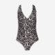 Multicolour Animal Patterned Swimsuit - Image 1 - please select to enlarge image