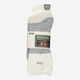 Two Piece Cream & Grey Ribbed Sock Set  - Image 2 - please select to enlarge image