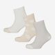 Three Pack Cream & Grey Cosy Socks - Image 1 - please select to enlarge image