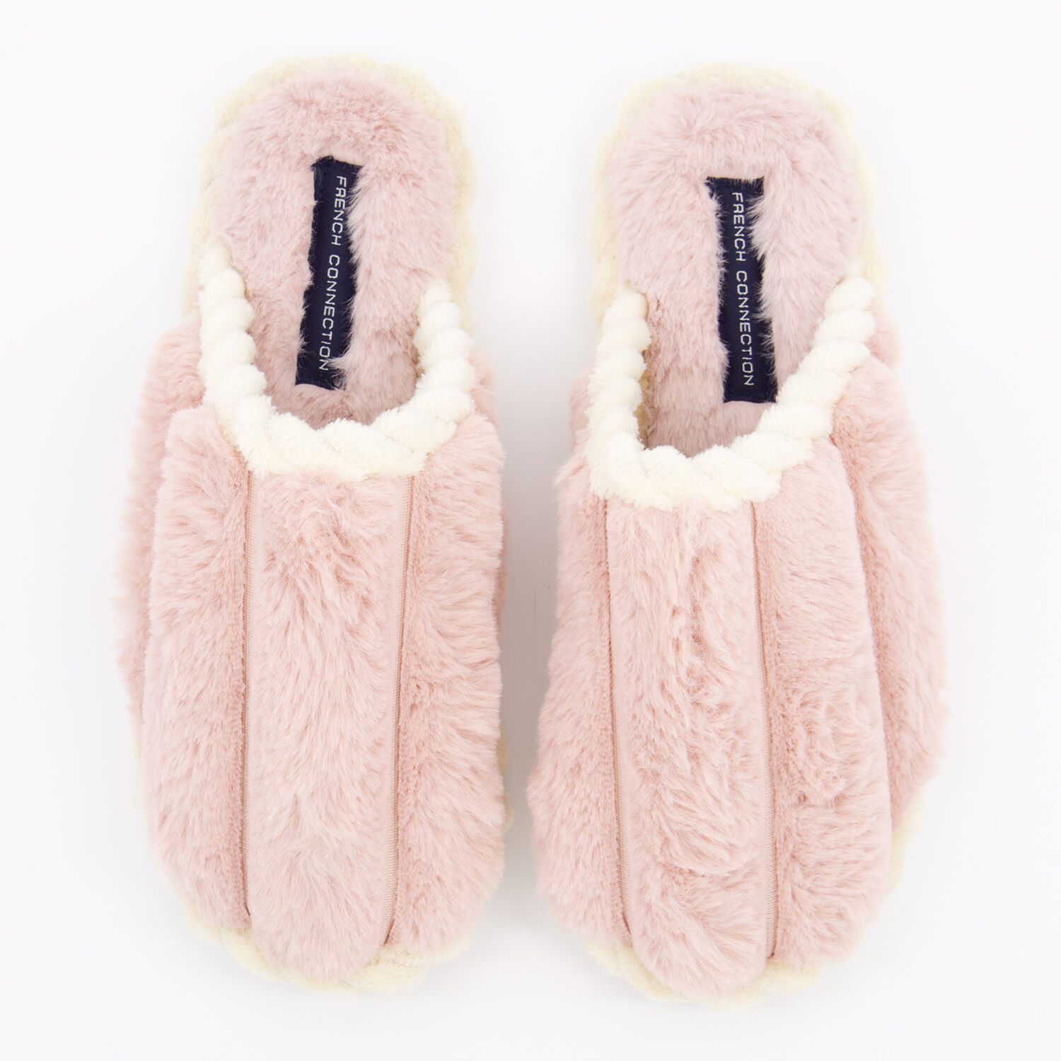 Pink Faux Fur Slippers - TK Maxx UK