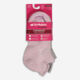 Two Pack Pink & Grey Compression Ankle Socks - Image 2 - please select to enlarge image